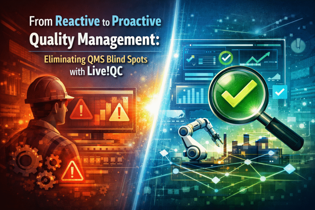 From Reactive to Proactive Quality Management: Eliminating QMS Blind Spots with Live!QC