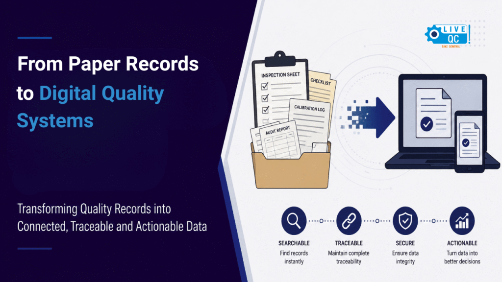 From Paper Records to Digital Quality Systems