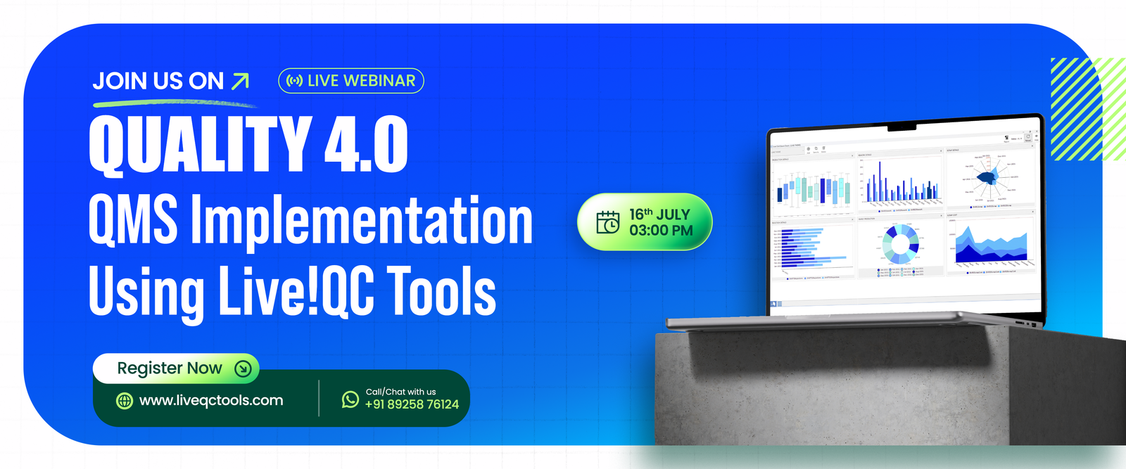 QUALITY 4.0 QMS Implementation Using Live!QC Tools