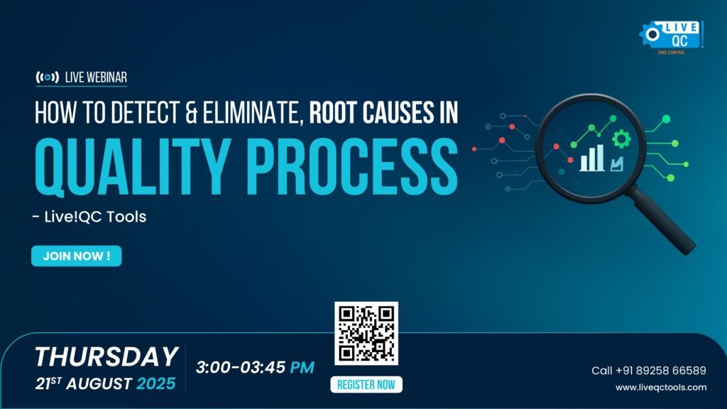 How to detect and eliminate Root cause in Quality Process