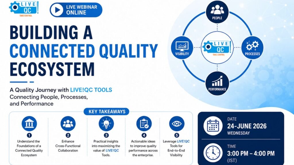 Building a Connected Quality Ecosystem