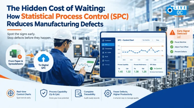 The Hidden Cost of Waiting: How Statistical Process Control (SPC) Reduces Manufacturing Defects